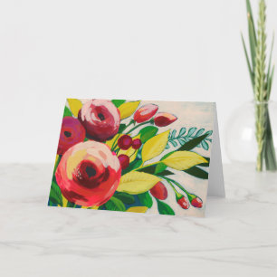 Vivacious Blooms Card
