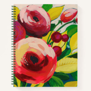 Vivacious Blooms Notebook