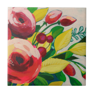 Vivacious Blooms Tile