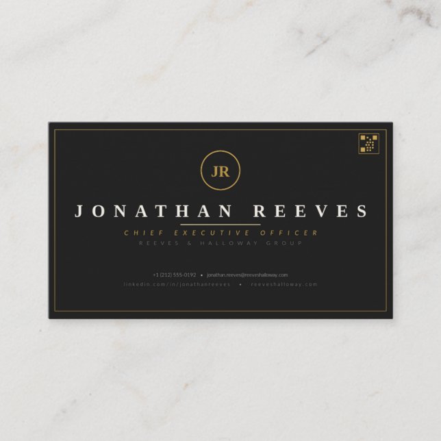 Vivacious Business Card (Front)