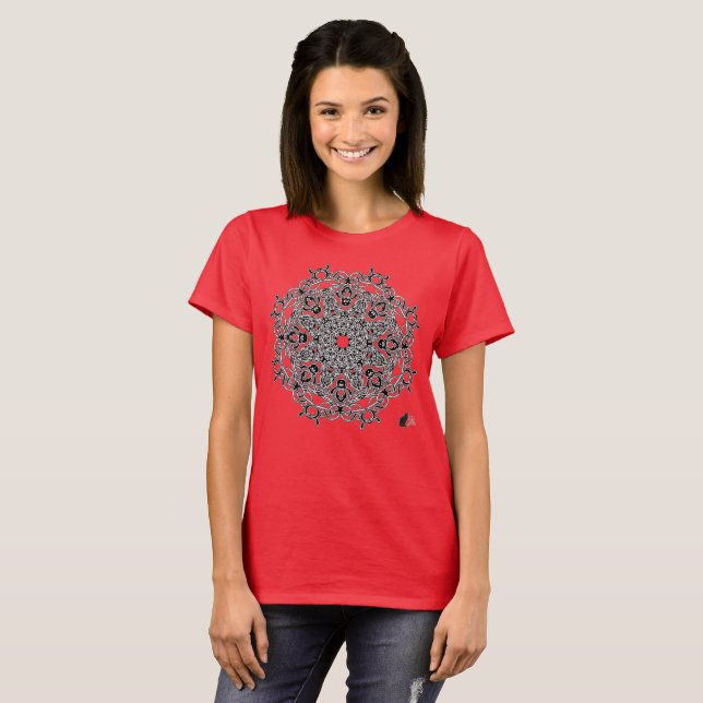 Vivacious Octa Glyph T-Shirt (Front Full)