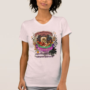 Vivaldeer Deer Fawn Animal Composer Vivaldi Parody T-Shirt