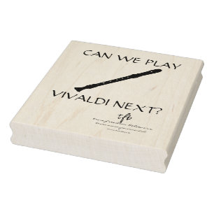 Vivaldi Next? Recorder Large Rubber Stamp