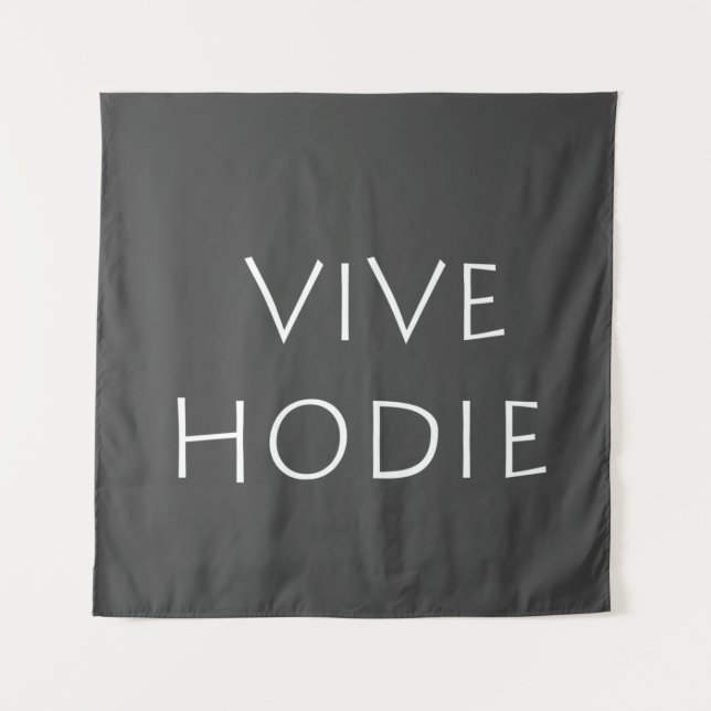 Vive hodie tapestry (Front)