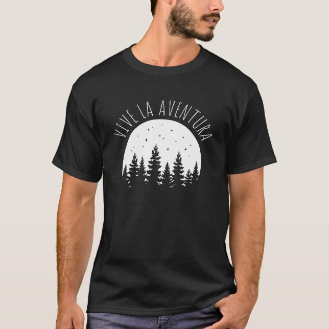 Vive La Aventura Adventurer Travelling Camp Moonli T-Shirt (Front)