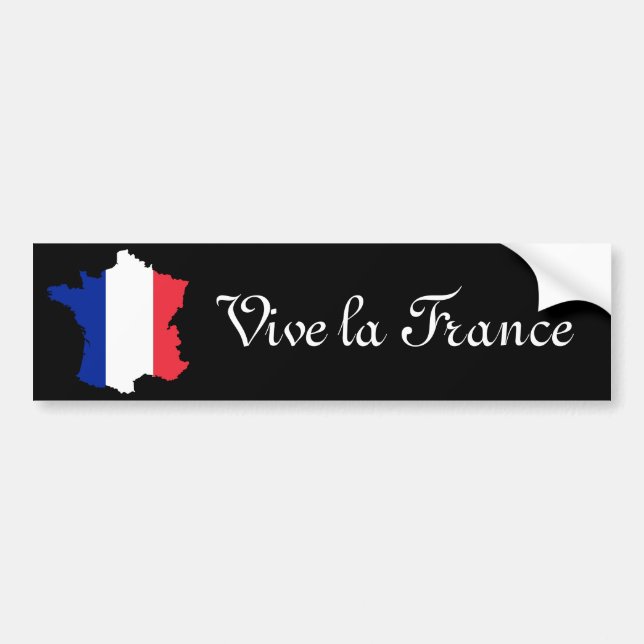 vive la france bumper sticker (Front)