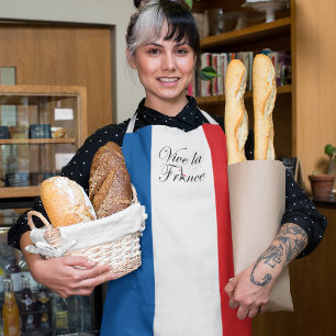 Vive-la-France Flag of France Apron