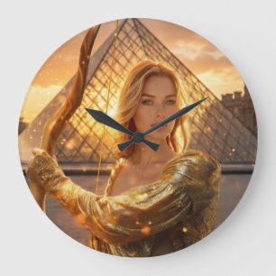 VIVE LA FRANCE - PARIS LARGE CLOCK