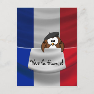 Vive la France! Postcard
