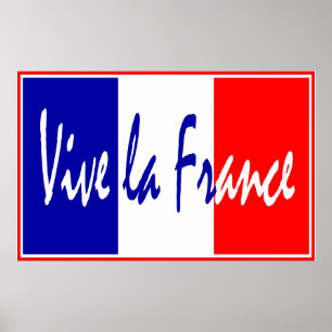 Vive La France Poster, French Restaurant, Sports Poster