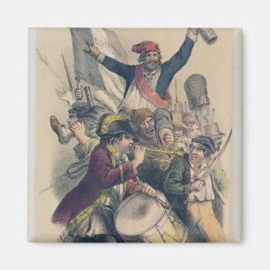 Vive la Republique, 1848 Magnet
