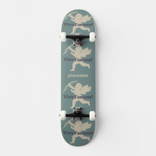 Vive L'amour Cupid custom skateboards