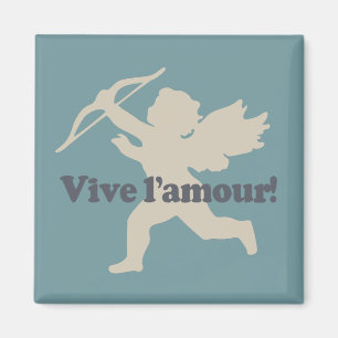 Vive L'amour Cupid magnets