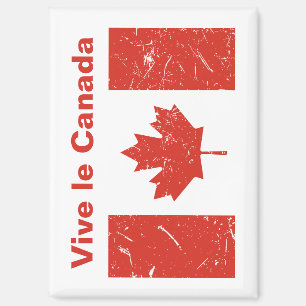 Vive le Canada Magnet