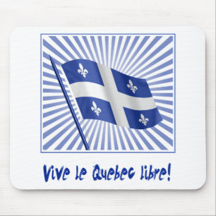 Vive le Québec libre! Mouse Mat