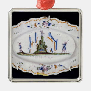 Vive le Roi et la Nation 1790' Metal Tree Decoration