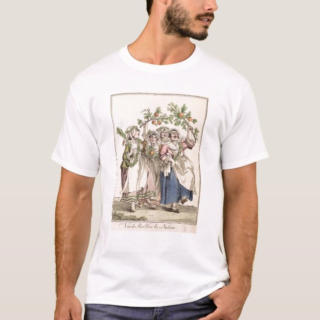 Vive le Roi, Vive la Nation' T-Shirt (Front)