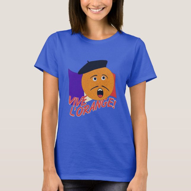 VIVE L'ORANGE T-Shirt (Front)