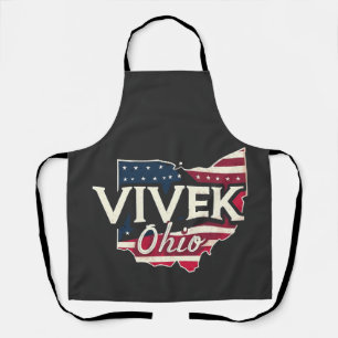 Vivek Ohio 2026 Governor Republican American  Apron