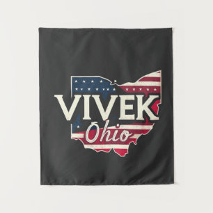 Vivek Ohio 2026 Governor Republican American Tapestry