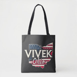 Vivek Ohio 2026 Governor Republican American Tote Bag