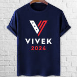 Vivek Ramaswamy 2024 president election  T-Shirt<br><div class="desc">Vivek Ramaswamy 2024 president election T-Shirt</div>