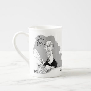 Vivian Bone China Tea Mug - Art by Ben Wickey