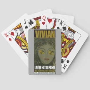 VIVIAN LIM PRINT PLAYING CARDS