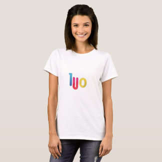 Vivid Abstract Logo Design T-Shirt