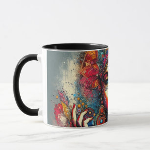 Vivid Aesthetic Portrait Mug