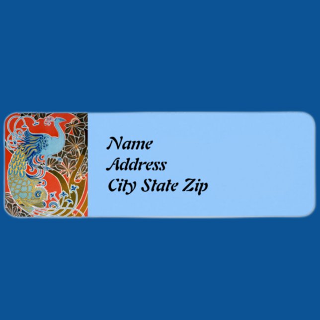 Vivid Art Nouveau Peacock (Creator Uploaded)