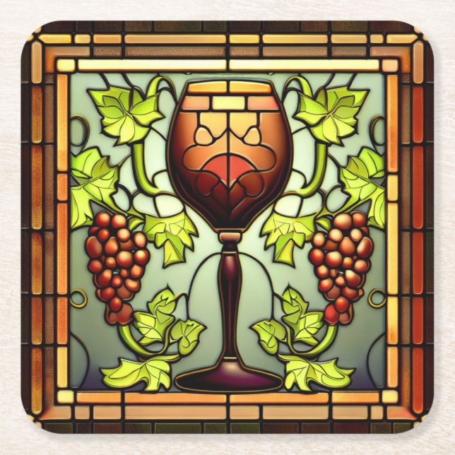 Vivid Art Wine Coaster 04 (Front)