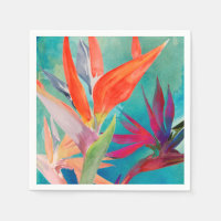 Vivid Birds of Paradise