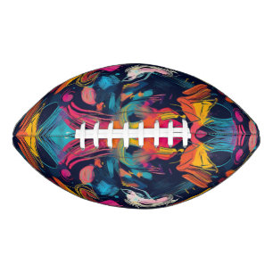 Vivid Chaos Splash Graffiti American Football
