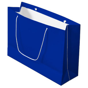 Vivid Cobalt Blue Large Gift Bag
