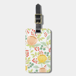 Vivid colours luggage tag