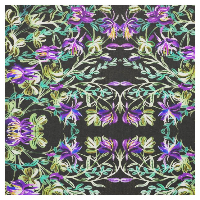 Vivid Columbine Fabric (Swatch)