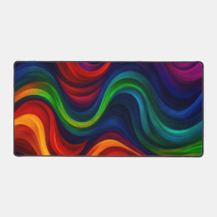 Vivid Curves Desk Mat