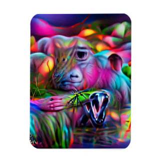 Vivid Dreamscape:  Agrizoophobia  Magnet
