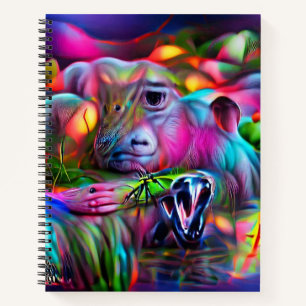 Vivid Dreamscape: Agrizoophobia Notebook