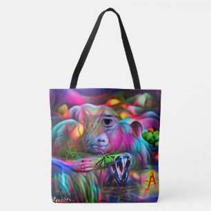 Vivid Dreamscape: Agrizoophobia Tote Bag