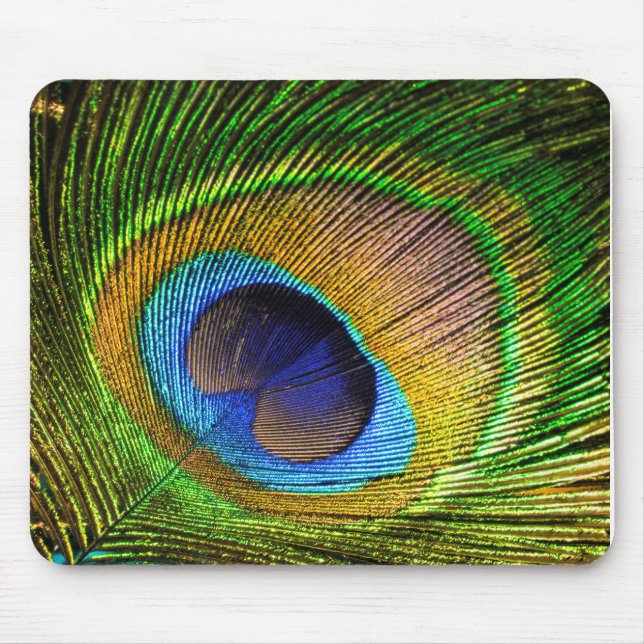 Vivid Feather Mouse Mat (Front)