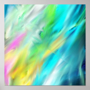 vivid Finder Abstract 555 Poster