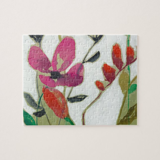 Vivid Flowers I Jigsaw Puzzle (Horizontal)