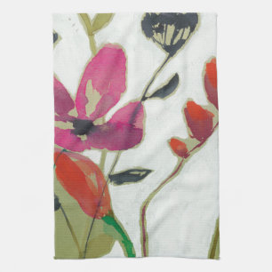 Vivid Flowers I Tea Towel