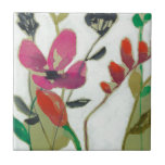 Vivid Flowers I Tile<br><div class="desc">Vivid Flowers I by Jennifer Goldberger</div>