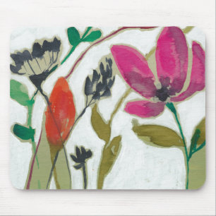 Vivid Flowers Mouse Mat