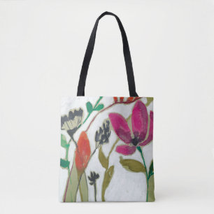 Vivid Flowers Tote Bag