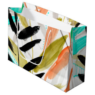 Vivid Fronds II Large Gift Bag