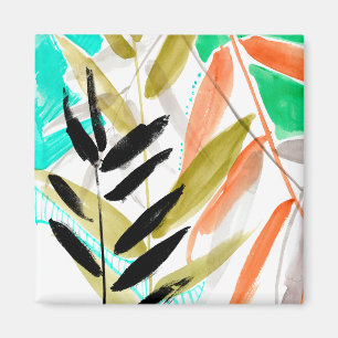 Vivid Fronds II Magnet
